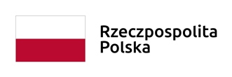 Flaga RP z podpisem Rzeczpospolita Polska